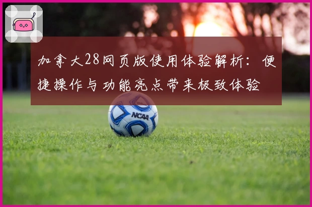 加拿大28网页版使用体验解析：便捷操作与功能亮点带来极致体验